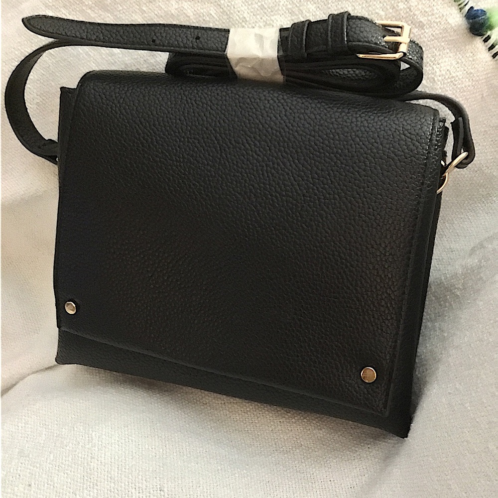 A NEW DAY Studded Double Gusset Magnetic Closure Crossbody Bag